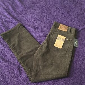 Volcom Dark Brown Corduroy Pants